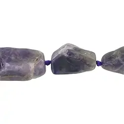 140120610610 Strang Nuggets, Amethyst, matt, 25-32 x 12-20mm | Marco Schreier