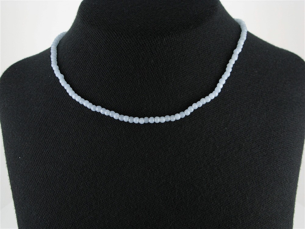 String Beads, Angelite (Anhydrite), 04mm | wholesaler gems & healing stones