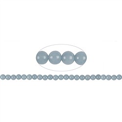 140180100720 Strang Kugeln, Angelit (Anhydrit), 08mm | GH Edelsteine, Heilsteine & Schmuck