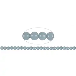 140180100720 Rang de collier boules, Anhydrite (Angélite), 08mm | Marco Schreier