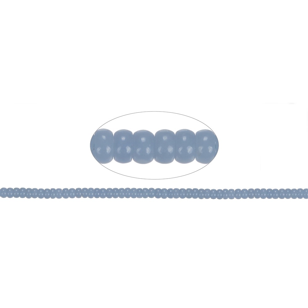 Cordón botón, Angelita (Anhidrita), 03 x 06 mm | Marco Schreier