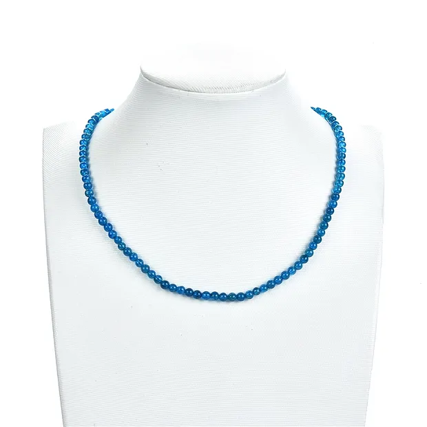 String Beads, Apatite (stab.), 04mm | wholesaler gems, healing stones & jewelry