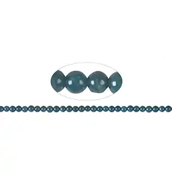 140200100520 Cuentas de piedras preciosas, apatita (estabilizado), 05-06mm (38cm) | Marco Schreier