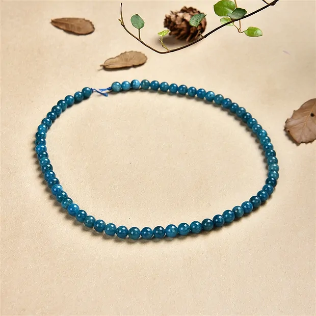 String Beads, Apatite (stab.) extra, 06mm (39cm) | Marco Schreier