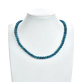 Rang de collier boules, apatite (stab.), 06mm | Marco Schreier