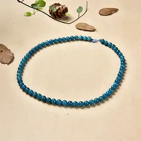 Rang de collier boules, apatite (stab.), 06mm | Marco Schreier