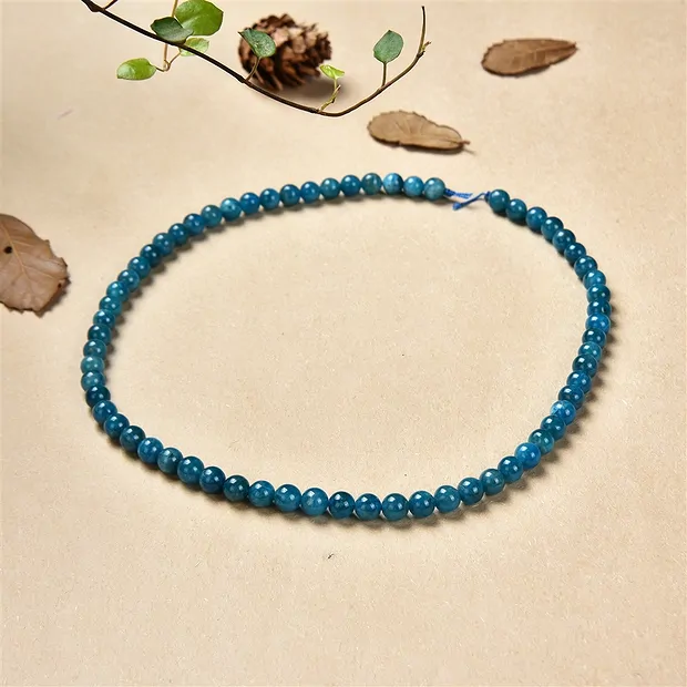 Strang Kugeln, Apatit (stab.), 06mm | Schreier Edelsteine, Heilsteine & Schmuck