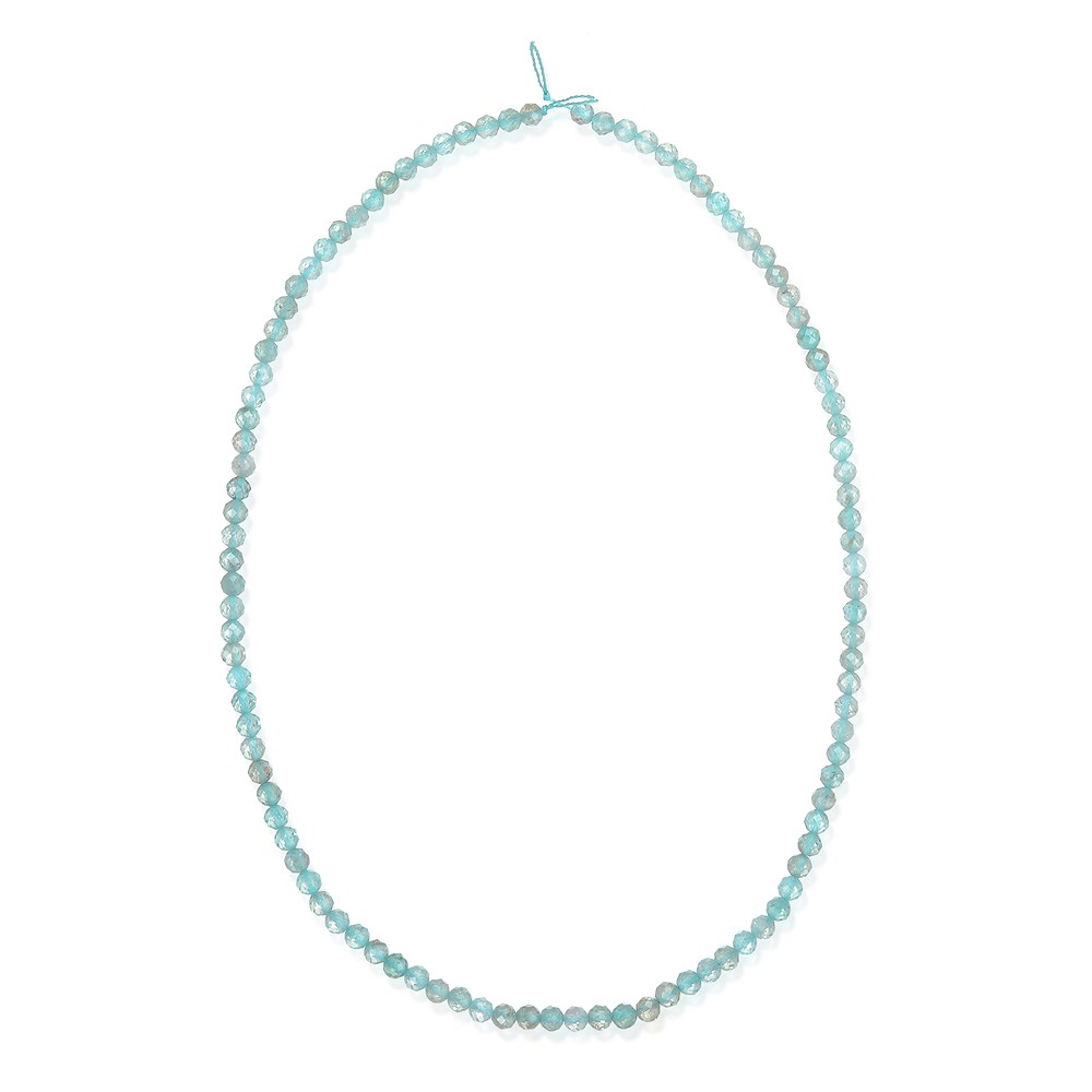 String Beads, Apatite AA (stab.), 04mm (39cm) | wholesaler gems & healing stones