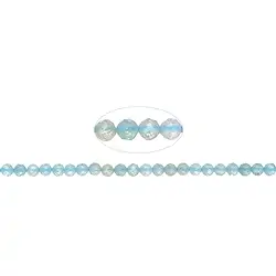 140200104923 Rang de collier boules, apatite AA (stab.), 04mm (39cm) | Marco Schreier