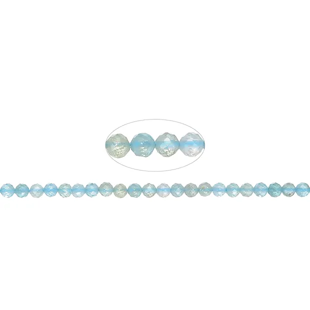Rang de collier boules, apatite AA (stab.), 04mm (39cm) | Marco Schreier