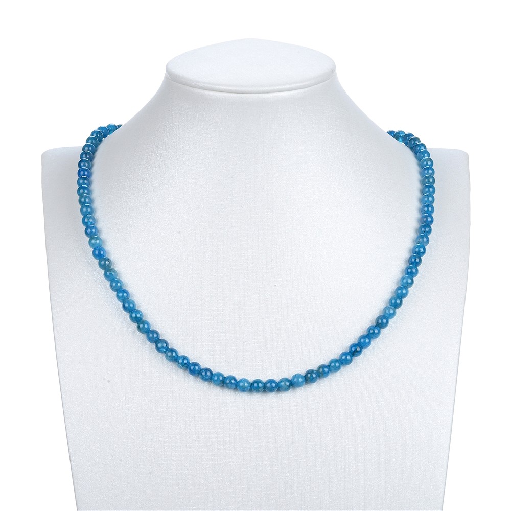 Rang de collier boules, apatite (stab.) A, 05mm | Marco Schreier