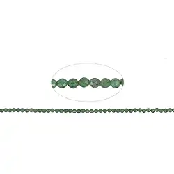 140200112425 String Beads, Apatite (green) (stab.), faceted, 03,5mm (39cm) | Marco Schreier