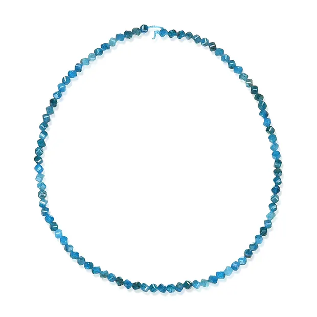 Strand cube, apatite (stab.), 04mm | wholesaler gems, healing stones & jewelry