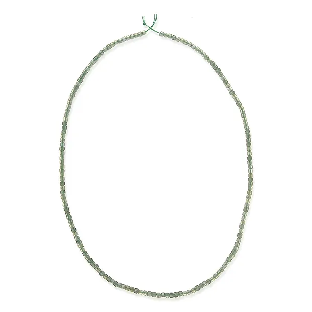 Strang Würfel, Apatit grün (stab.), 02mm, facettiert (39cm) | Marco Schreier