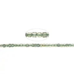 140200210225 Rang de collier, Apatite (stab.) vert, facetté, 02mm (39cm) | Marco Schreier