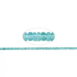 140200304621 Botón de hebra, apatita (estabilizado), 03 x 05mm | Marco Schreier