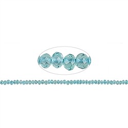 140200318020 Rang de colliers Boutons, apatite claire (stab.), facettes, 02 x 03mm | Marco Schreier