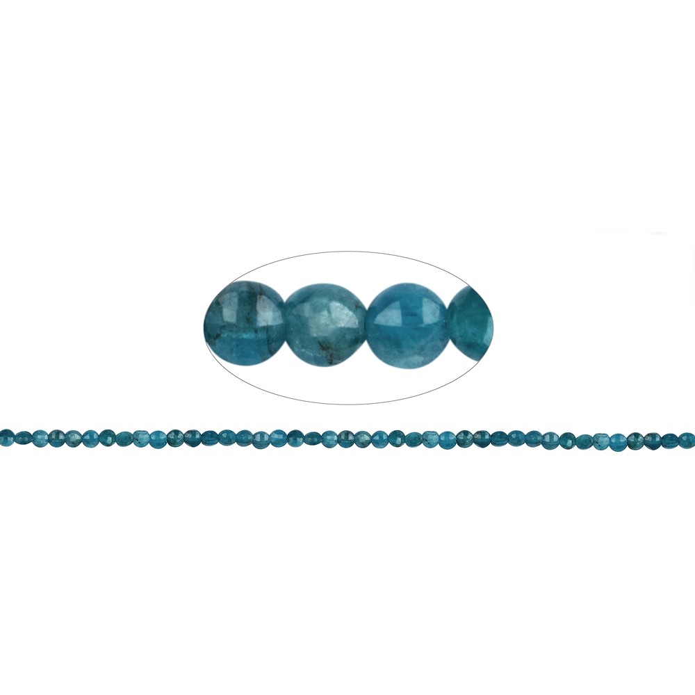 Strang Scheiben, Apatit (stab.), facettiert, 04mm (38cm) | Marco Schreier