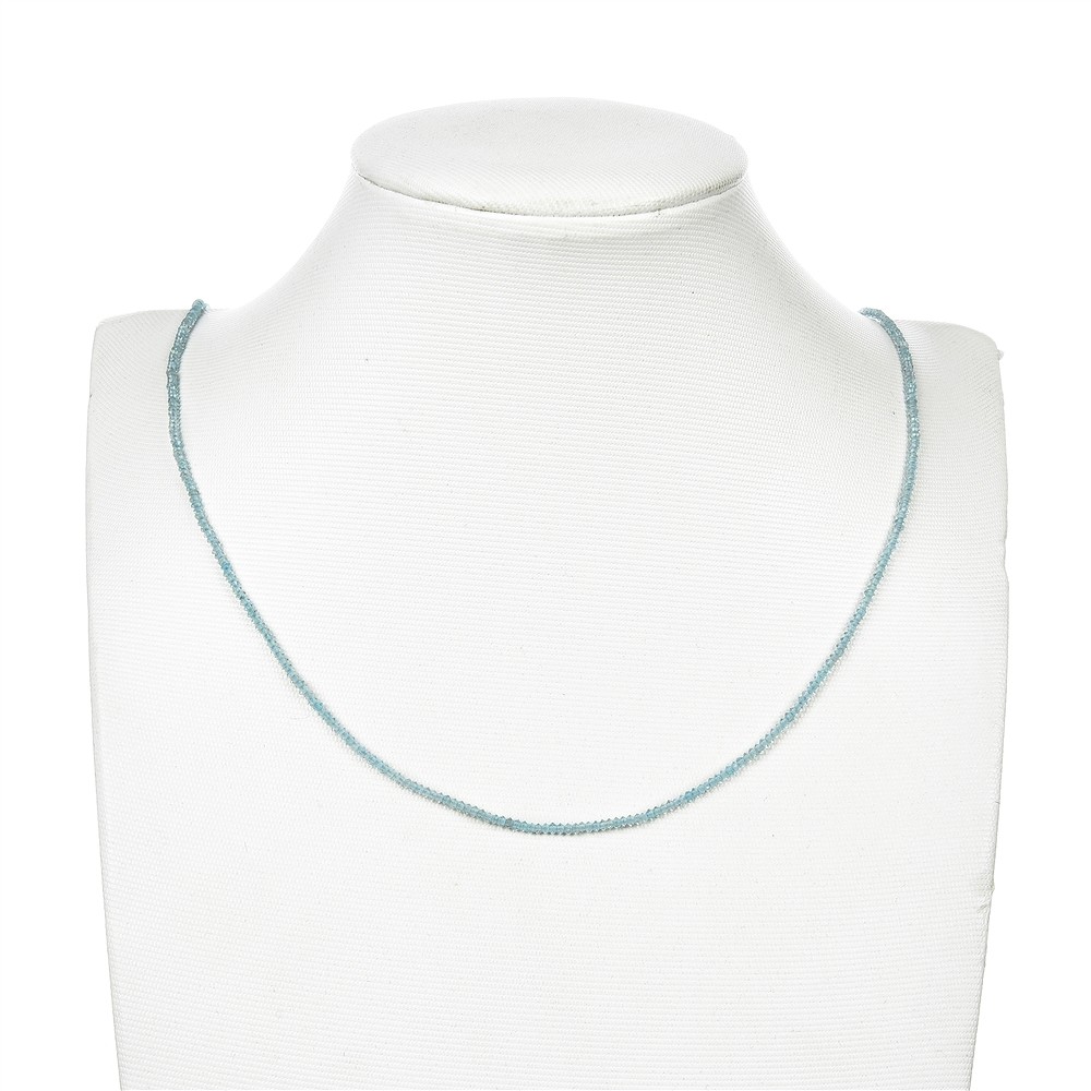 Rang de colliers Boutons/Disques, apatite, facettes, 01 x 02mm | Marco Schreier