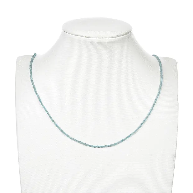 Strand button/disc, apatite, faceted, 01 x 02mm | gems, healing stones & jewelry