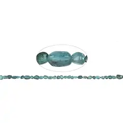 140200602522 Strand of nuggets, apatite, 06-08mm | wholesaler gems, healing stones & jewelry