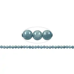 140220100622 String Beads, Aquamarine, 07mm | minerals trade - gems, healing stones & jewelry