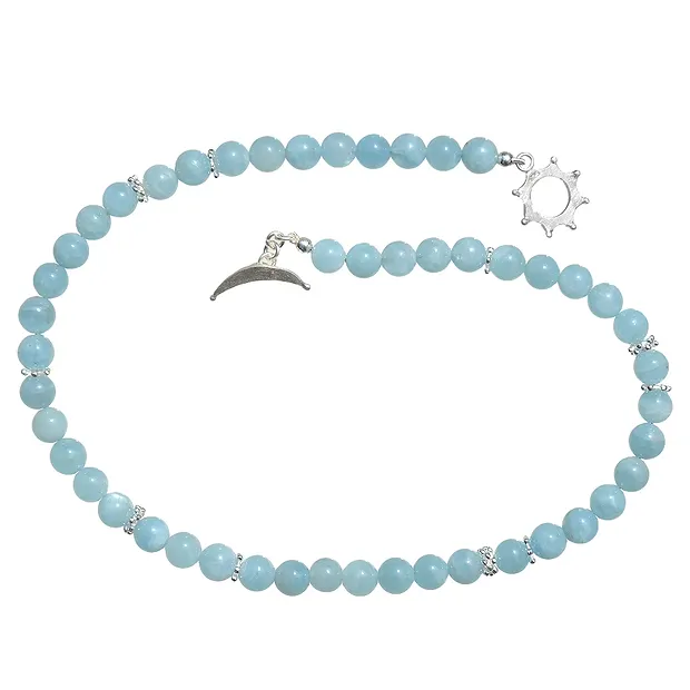 String Beads, Aquamarine, 08mm | minerals trade - gems, healing stones & jewelry