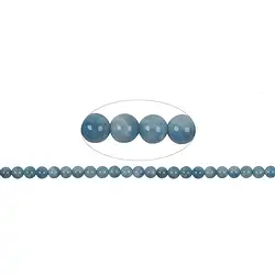 140220100722 String Beads, Aquamarine, 08mm | minerals trade - gems, healing stones & jewelry