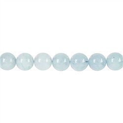 140220100922 Cuentas preciosas, Aguamarina, 10mm | Marco Schreier