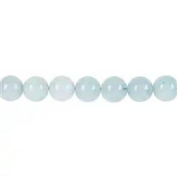 140220100922 String Beads, Aquamarine, 10mm | minerals trade - gems, healing stones & jewelry