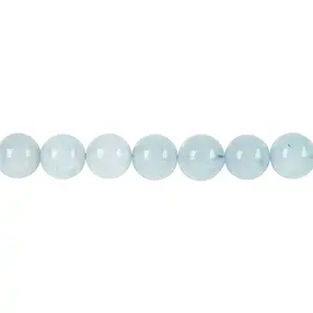 String Beads, Aquamarine, 10mm | minerals trade - gems, healing stones & jewelry