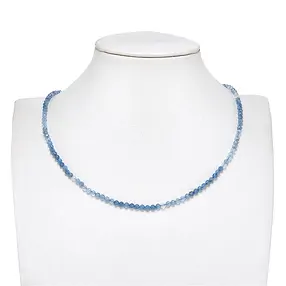 Bottone/palla, Acquamarina, 03,5 x 03,5 mm (39 cm) | Marco Schreier