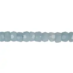 140220316620 Strang Button, Aquamarin, facettiert, 04-05 x 09-10mm | Marco Schreier