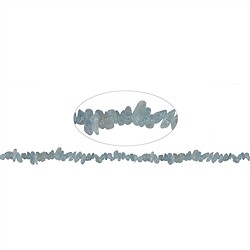 140220606521 Filo di scaglie, Acquamarina, 03-04 x 06-08 mm (38 cm) | Marco Schreier