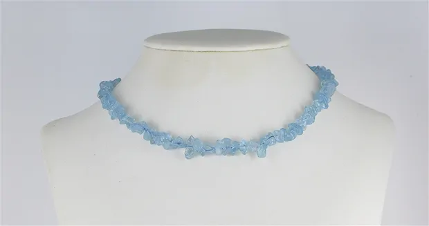 Strand of nuggets, Aquamarine AA, 05 x 08mm | wholesaler gems & healing stones