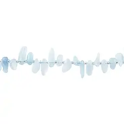 140220609820 Strand of nuggets "Tooth", Aquamarine, 03-05 x 10-20mm | Marco Schreier