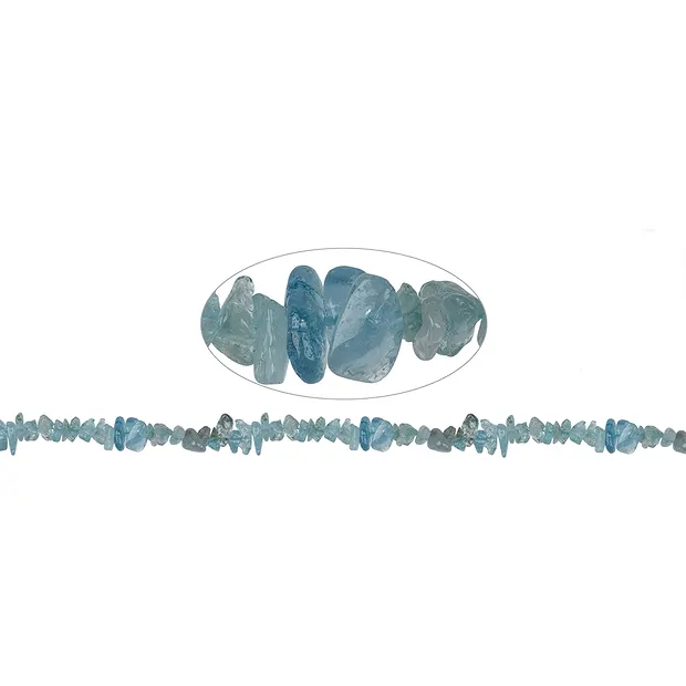 Strang Splitter, Aquamarin, 03-04 x 08-14mm | Edelsteine, Heilsteine & Schmuck