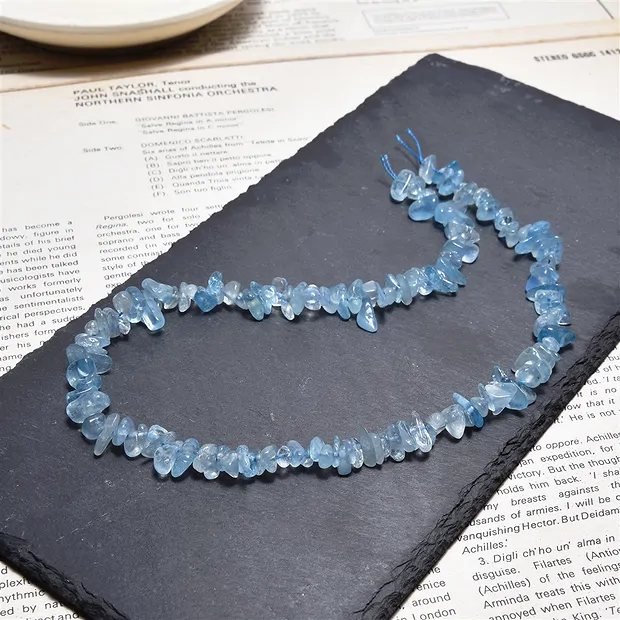 strand splitter, Aquamarine, 02-04 x 08-10mm | wholesaler gems & healing stones