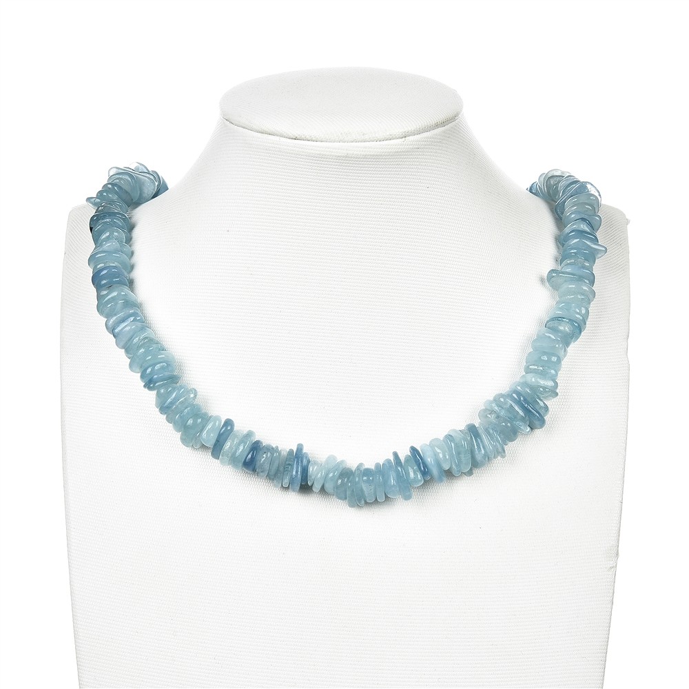 Rang de colliers, Aigue-marine (bleu), 03-05 x 12-15mm | Marco Schreier