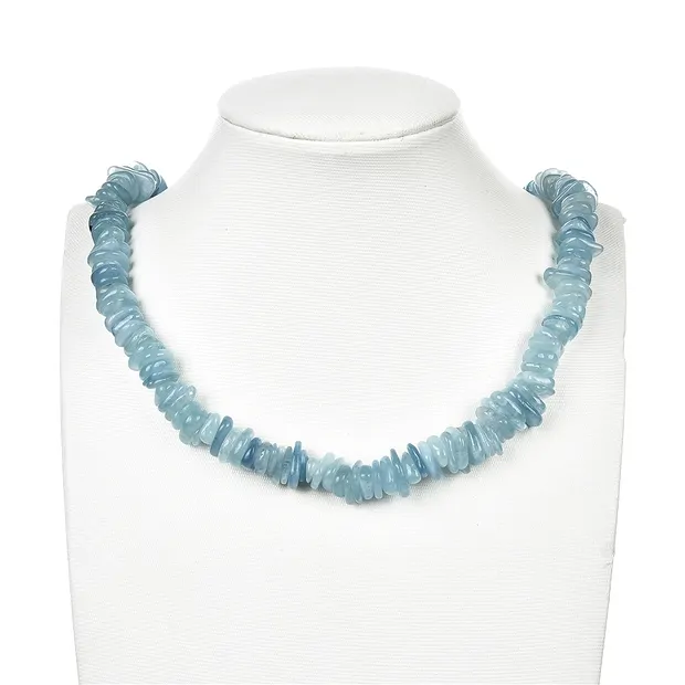 Rang de colliers, Aigue-marine (bleu), 03-05 x 12-15mm | Marco Schreier