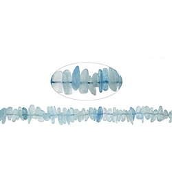 140220629420 Strang Nuggets "Zahn", Aquamarin, 03-05 x 10-20mm | Marco Schreier