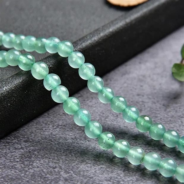 String Beads, Aventurine, 04mm | minerals trade - gems, healing stones & jewelry
