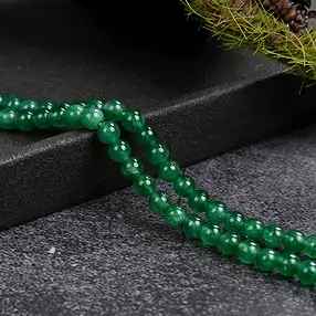 String Beads, aventurine (star aventurine), 04mm | Marco Schreier