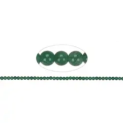 140310100322 Rang de collier boules, Aventurine (aventurine étoilée), 04mm | Marco Schreier