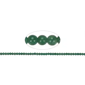 String Beads, aventurine (star aventurine), 04mm | Marco Schreier