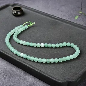 Strang Kugeln, Aventurin, matt, 06mm | Schreier Edelsteine, Heilsteine & Schmuck