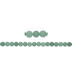 140310100510 Strang Kugeln, Aventurin, matt, 06mm | Schreier Edelsteine, Heilsteine &amp; Schmuck