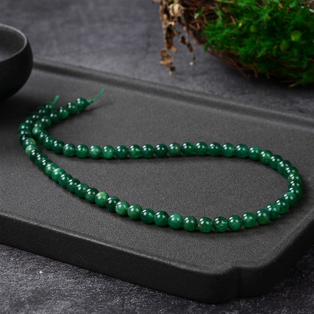 Rang de colliers boules, Aventurine (Aventurine étoilée), 06mm | Marco Schreier