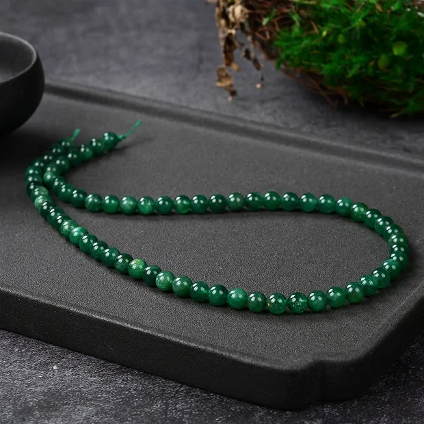 String Beads, aventurine (star aventurine), 06mm | Marco Schreier