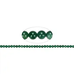 140310100522 String Beads, aventurine (star aventurine), 06mm | Marco Schreier
